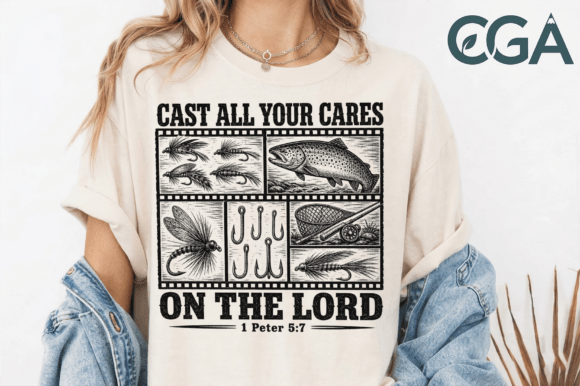 Cast All Your Cares on the Lord PNG