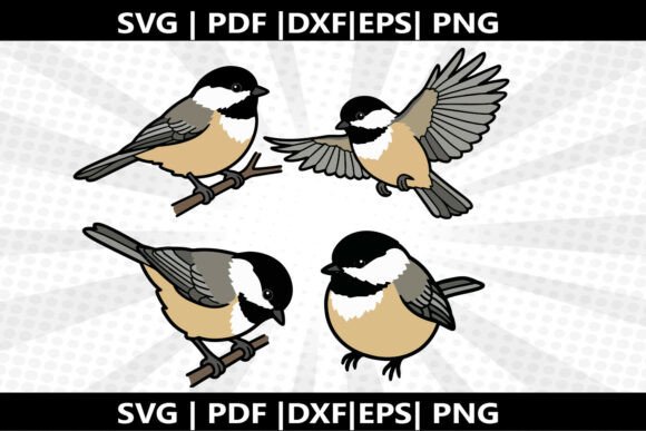 Chickadee SVG Cricut Cut File: A Creative Tool for Every Crafter