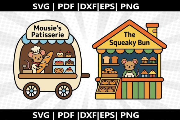 Create Stunning Crafts with the Mouse Bakery SVG Cricut Cut File