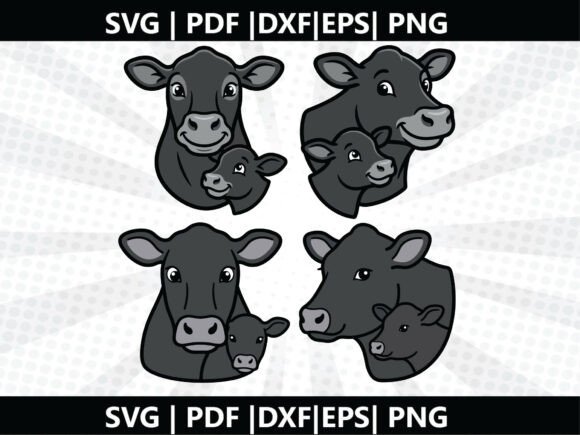 Creating Custom Crafts with the Angus Cow Calf SVG Cricut Cut File