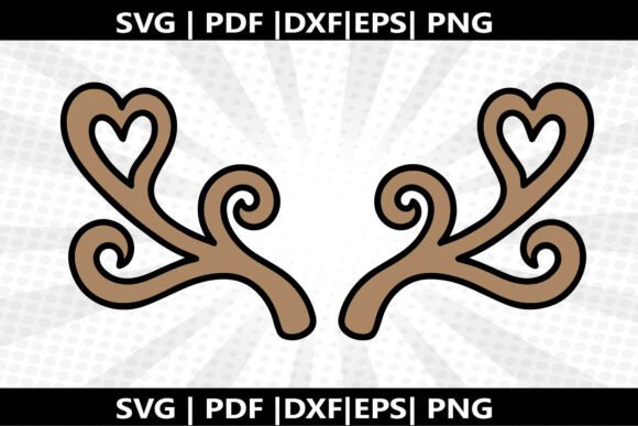 Deer Antlers SVG Cricut Cut File: A Creative Tool for Modern Crafters