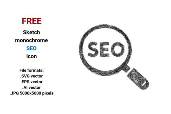 FREE Sketch Seo Icon: A Lightweight, Scalable Design Asset for Modern Digital Workflows