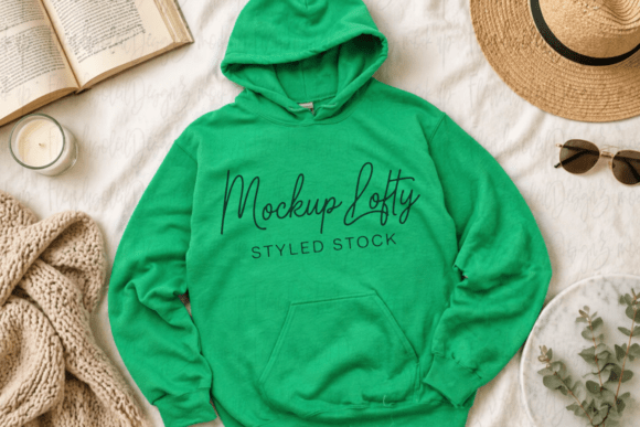 Gildan 18500 Irish Green Hoodie Mockup: A Professional Design Tool for Modern Brands