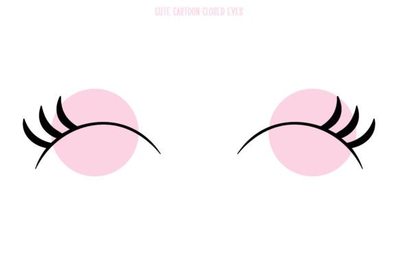 Happy Sleeping Lashes Vector Design: A Versatile Resource for Creative Professionals