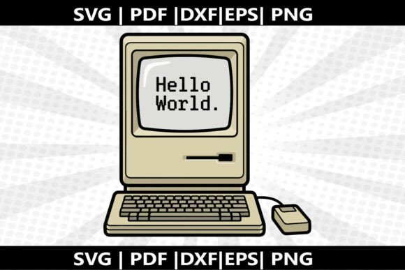 Old Mac Computer SVG Cricut Cut File: A Versatile Tool for Creative Projects