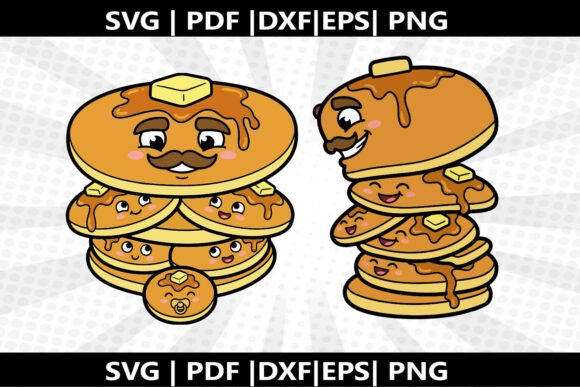 Pancake Stack SVG Cricut Cut File: A Creative Tool for Custom Projects