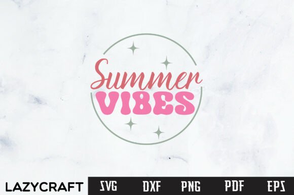 Summer Vibes SVG: SUBLIMATION DESIGN for Creative Projects