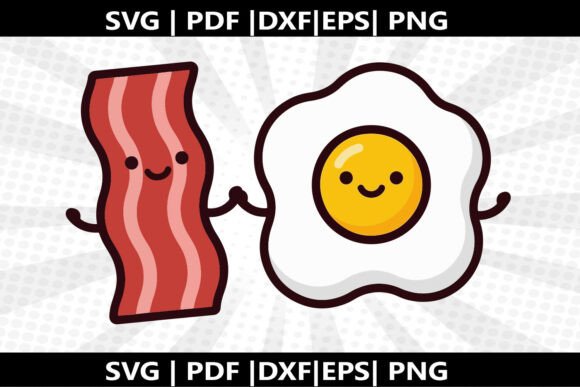 Unleash Creativity with the Bacon Egg SVG Cricut Cut File